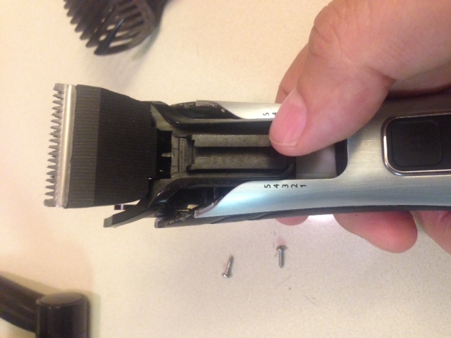 Eject the chrome plates 