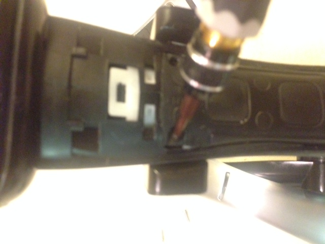 Remove plastic cover 